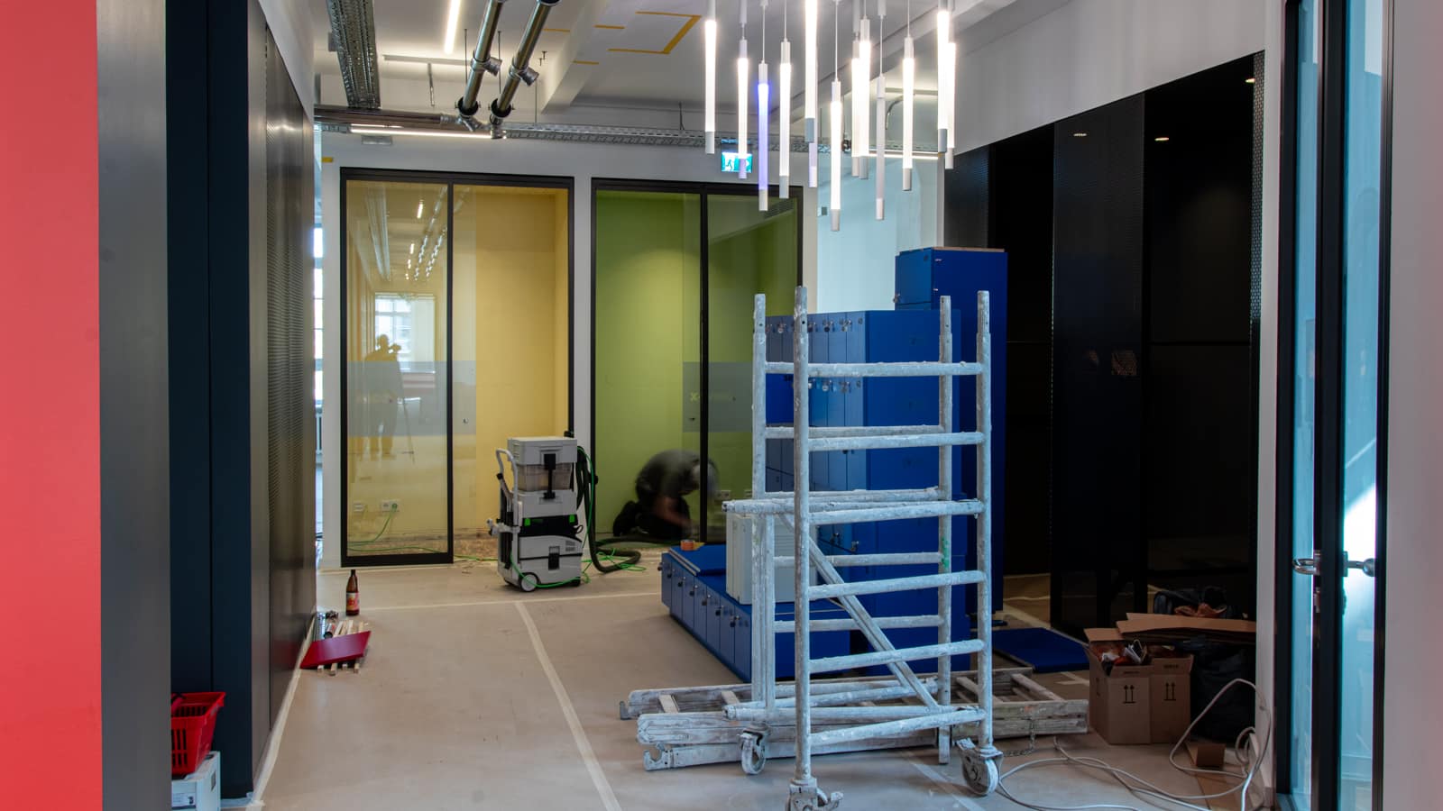 Bergmannstrasse Berlin Meetingräume Schleifarbeiten