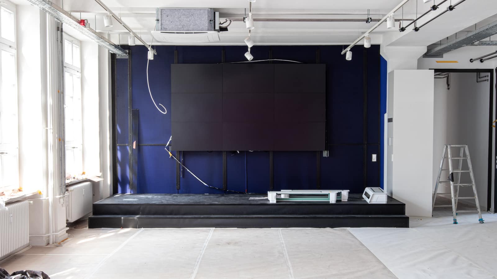 Bergmannstrasse Berlin Theaterfläche Eingangsbereich