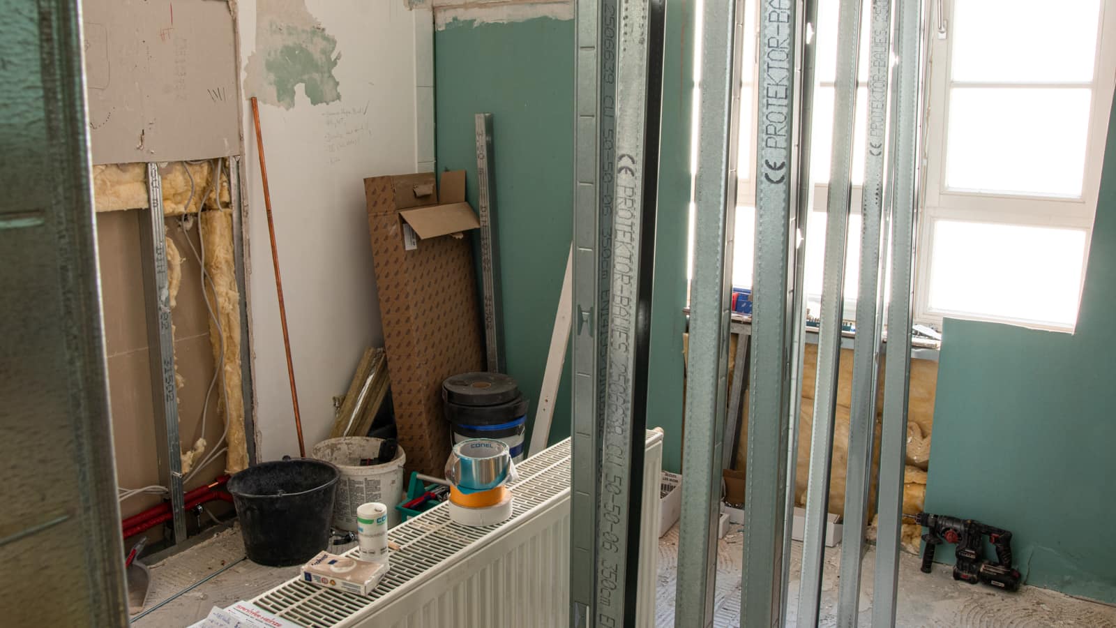 Mehringdamm Berlin Sanitärraum Abriss Rückbau