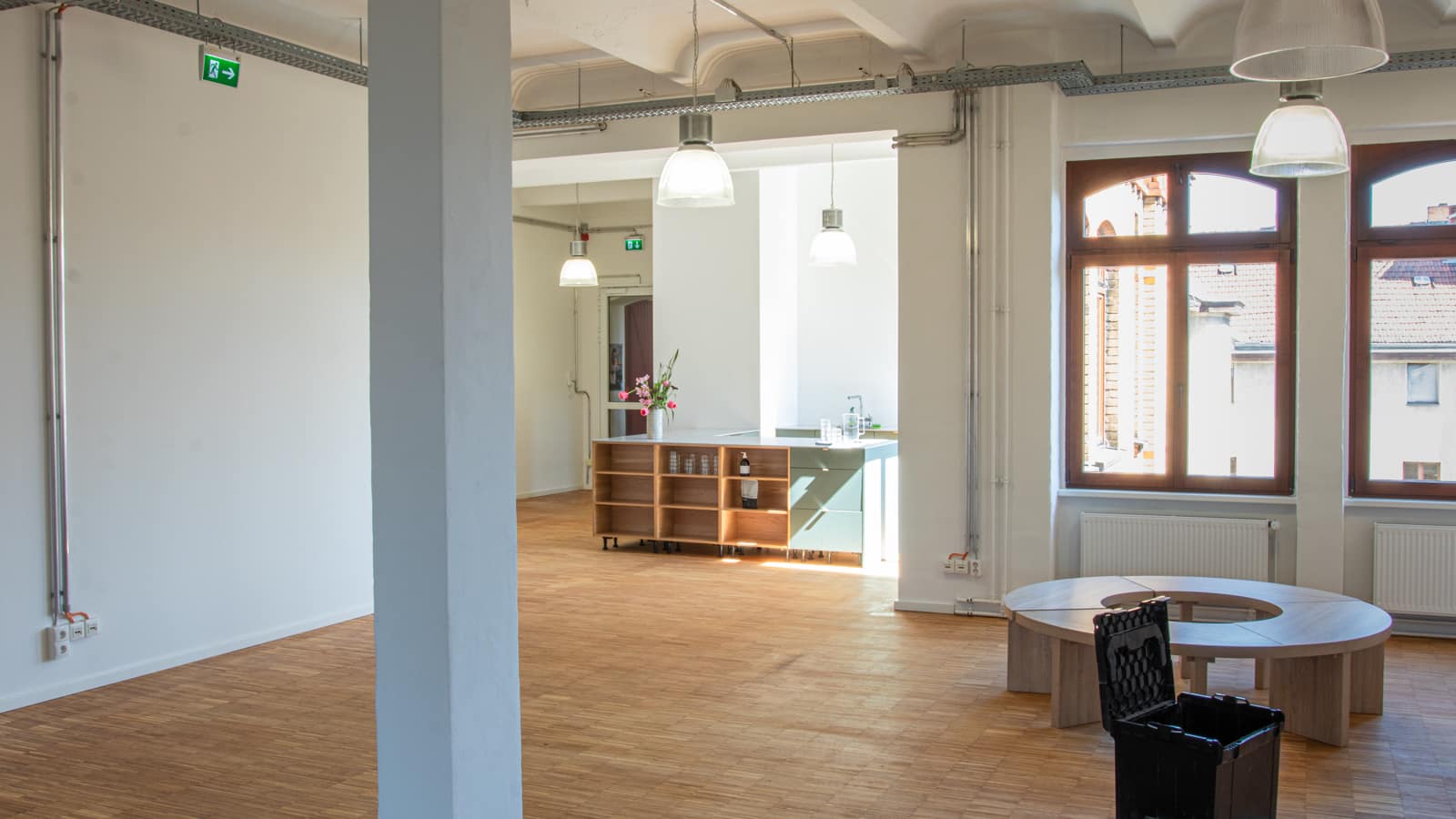 Oranienstrasse Berlin Pilatesstudio Küche