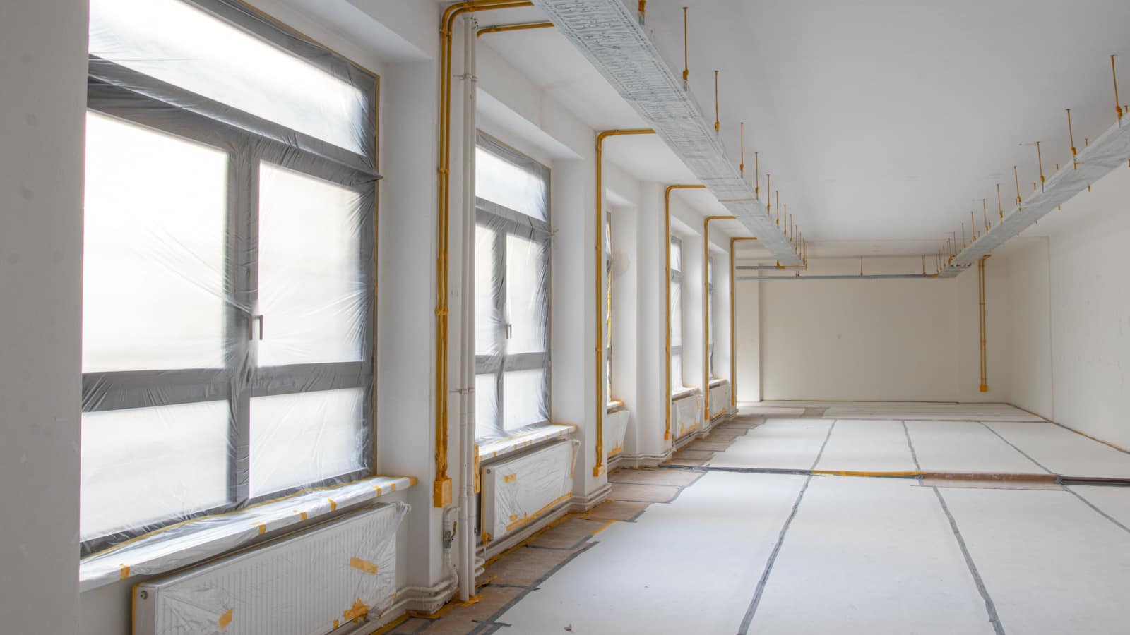 Ritterstraße Berlin Entkernung Abklebung